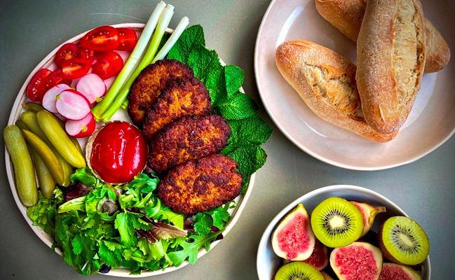 طرز تهیه کتلت رژیمی