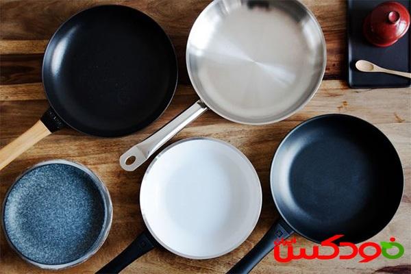 انواع ظروف آشپزخانه + سالم ترین ظروف برای پخت و پز
