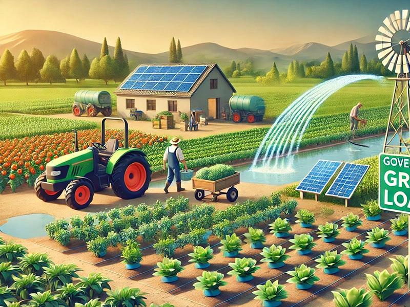 Green Loans and Financial Support: Food Businesses and Sustainability