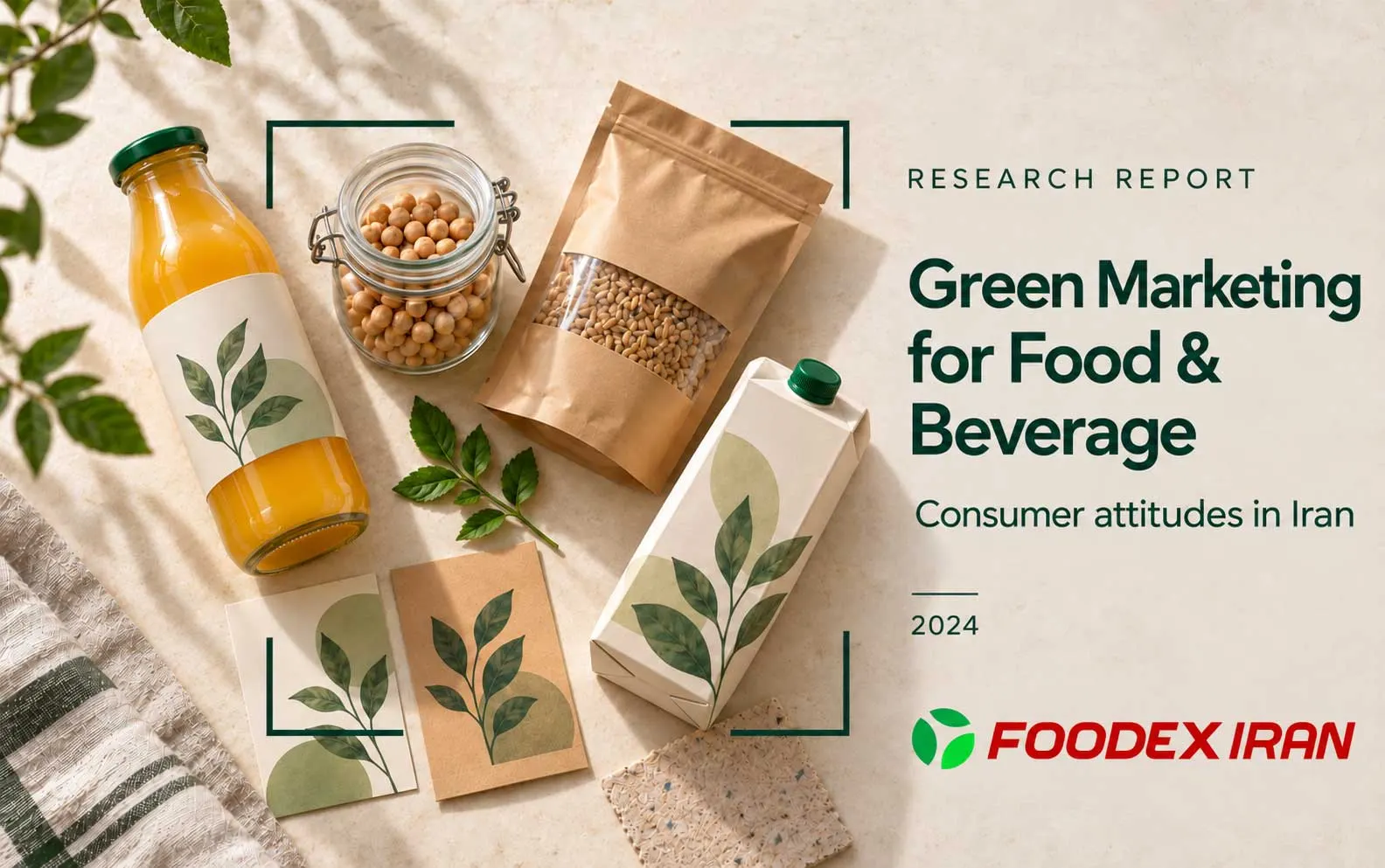 Report cover Green Marketing for Food and Beverage Products: A Look at the Iranian Market