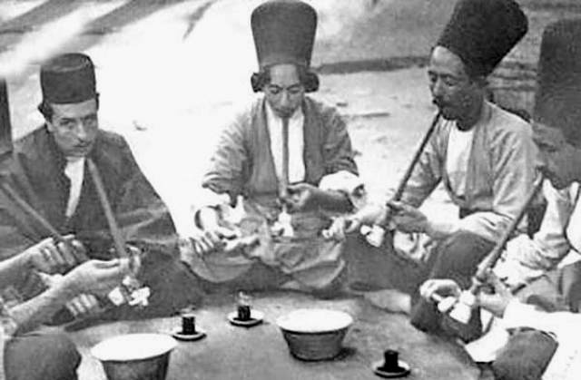 فرهنگ قدیمی در ایران برای چایی