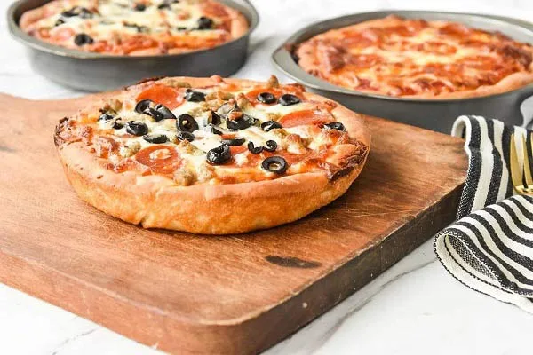 طرز تهیه پیتزا کیکی خانگی