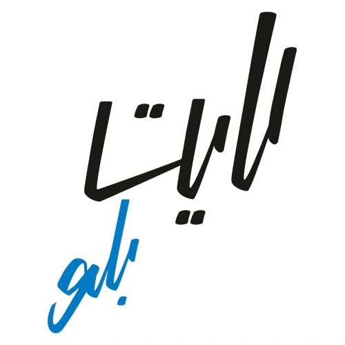 لوگوی فارسی آب معدنی لایت بلو - فودکس ایران