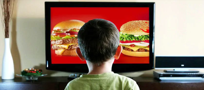 تبلیغات غذایی برای کودکان در امریکا
