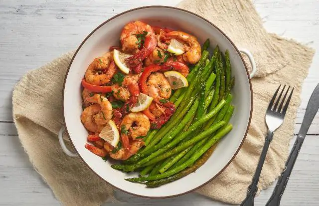 طرز پخت میگو آب پز ساده