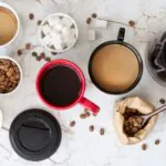 بررسی میزان کافئین انواع قهوه