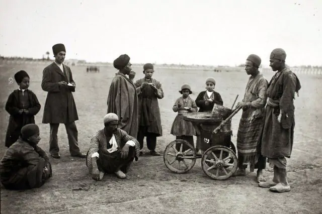تاریخچه بستنی در ایران