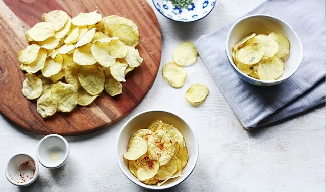 طرز تهیه چیپس خانگی