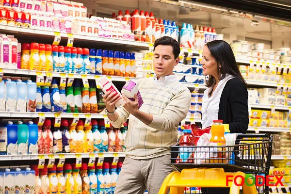 اطلاعات روی بستهبندی مواد غذایی