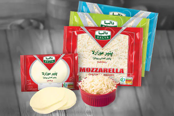 دالیا تولیدکننده پنیر پیتزا