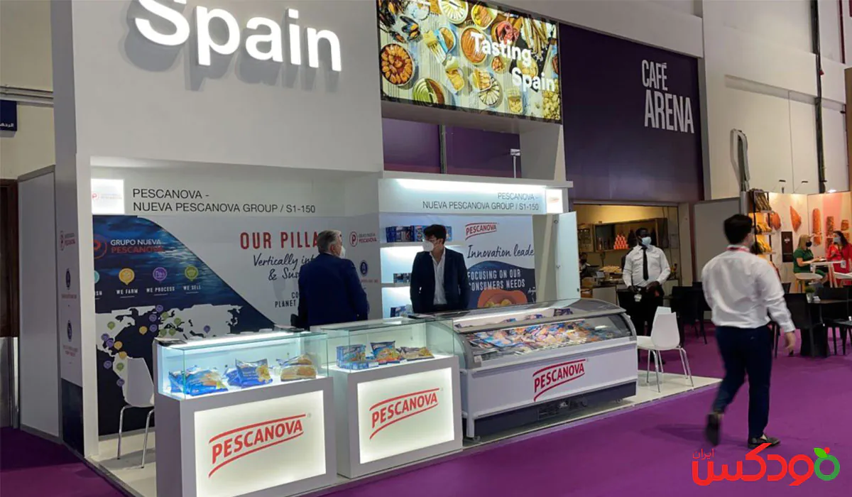 غرفه‌های نمایشگاه مواد غذایی دبی