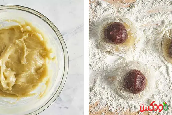 مراحل تهیه موچی